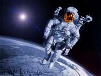Astronautes n°01 Space wallpaper
